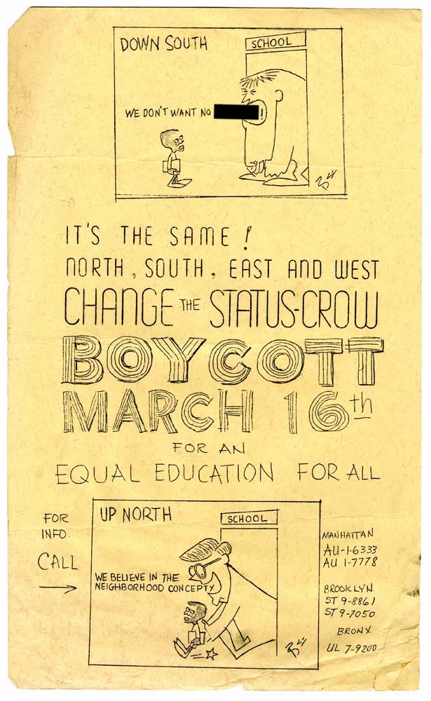 Boycott flyer