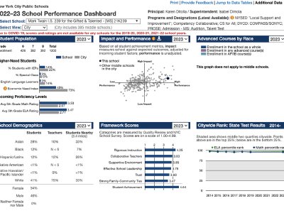 Report with graphs