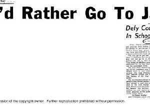 Newspaper clipping